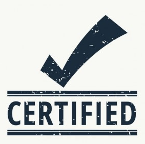 Certified seal